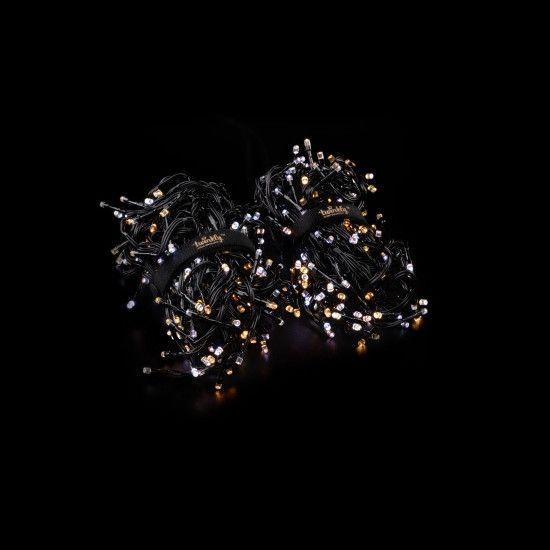 Гірлянда Smart LED Twinkly Cluster AWW, 400, Gen II, IP44 чорний кабель RC_TWC400GOP-BEU фото