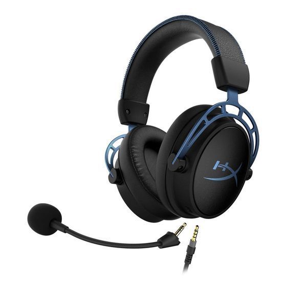 Гарнитура игровая HyperX Cloud Alpha S, 7.1, mini-jack/USB-A, 1м/1.3м, черно-синий RC_4P5L3AA фото