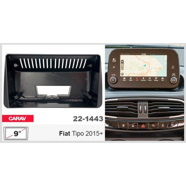 Перехідна рамка Fiat Tipo Carav 22-1443 AV_22-1443 фото