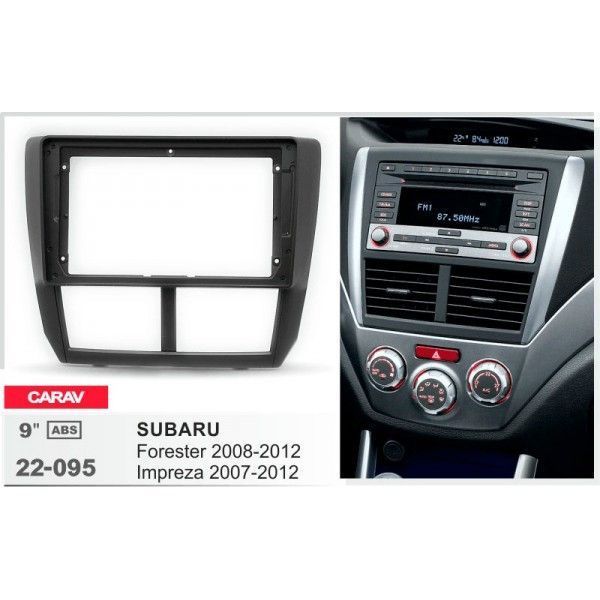 Перехідна рамка CARAV 22-095 для Subaru Forester, Impreza AV_22-095 фото