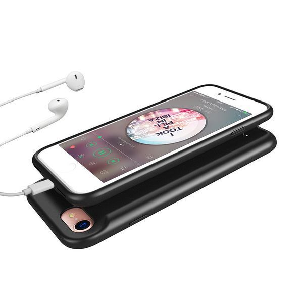 Чохол акумулятор AmaCase для iPhone 6 Plus/6s Plus Чорний (4000 маг) AMA_003 фото
