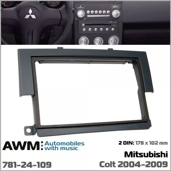 Переходная рамка AWM 781-24-109 для Mitsubishi Colt 2004-2009 AV_781-24-109 фото