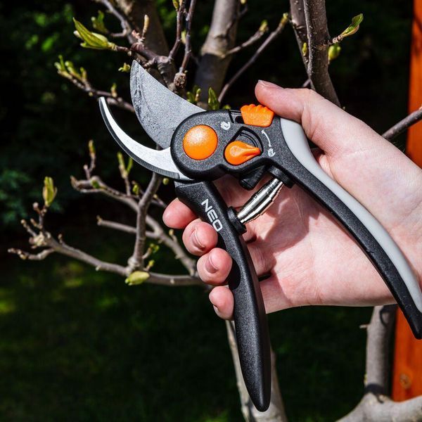 Tools Секатор площинний, d різа 18мм, 200мм, 248г Neo RC_15-202 фото