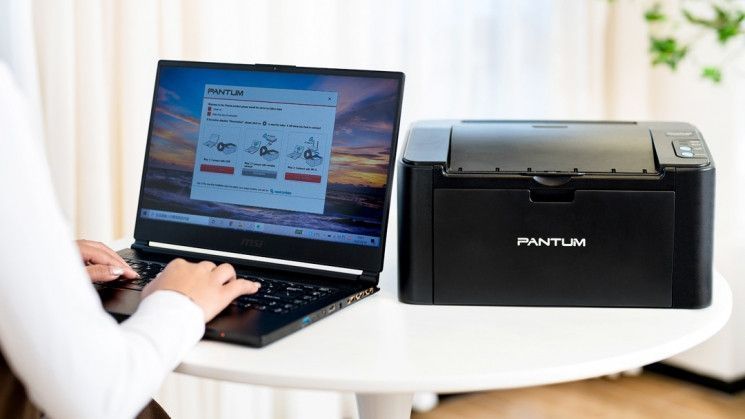 Принтер моно A4 Pantum P2500NW 22ppm Ethernet WiFi RC_P2500NW фото
