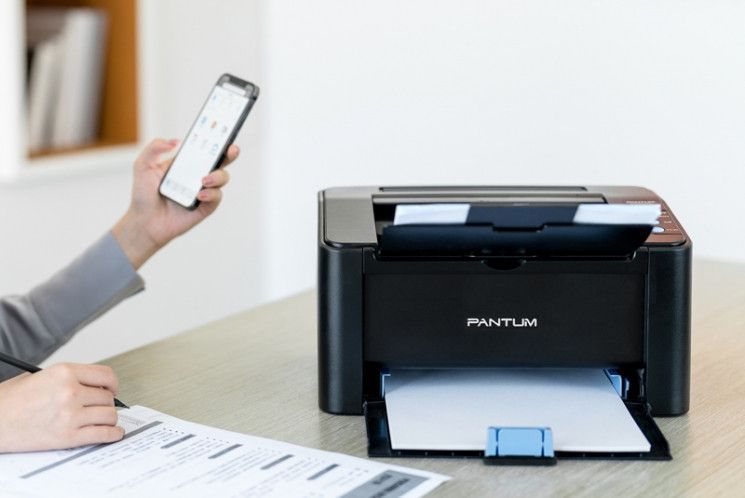 Принтер моно A4 Pantum P2500NW 22ppm Ethernet WiFi RC_P2500NW фото