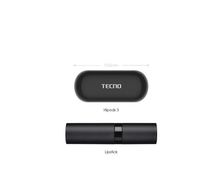 Наушники TECNO Hipods H3 Black RC_4895180768019 фото