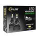 Автолампа Solar LED H7 12/24V 100W 9000Lm 6500K CSP3570 2шт LI_8607S2 фото 2