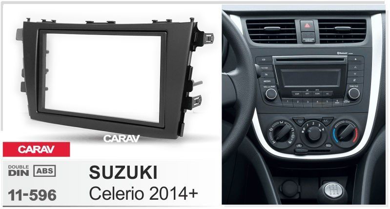 Перехідна рамка CARAV 11-596 для SUZUKI Celerio 2014+ MA_11-596 фото