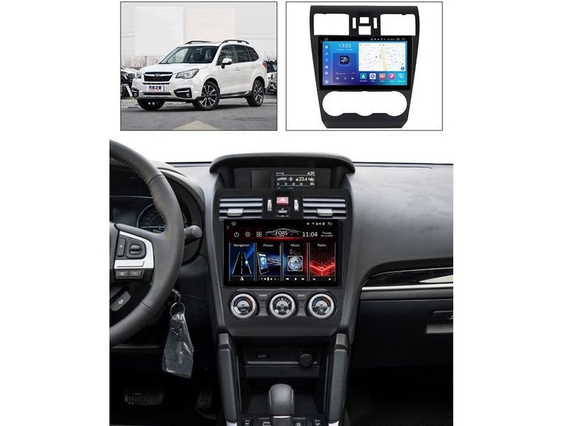 Штатна автомагнітола FORS.auto FS 2 PRO для Subaru Forester (2+32Gb, 9") 2013-2016 FA_FS-2127 фото
