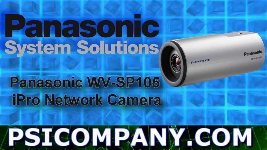 Камера відеоспостереження Panasonic WV-SP105E RC_WV-SP105E фото