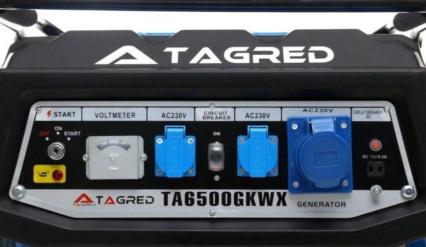 Бензиновый генератор TAGRED TA6500GKWX 6,5 кВт KM_TA6500GKWX фото