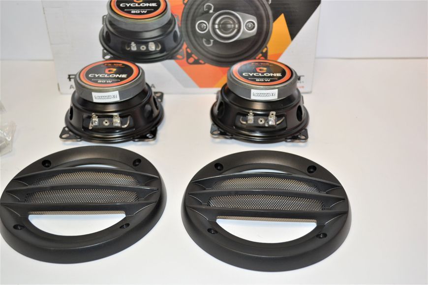 Автоакустика CYCLONE FX-102 2-х смугові динаміки 80W 10 см 4" CY_НФ-00001045 фото