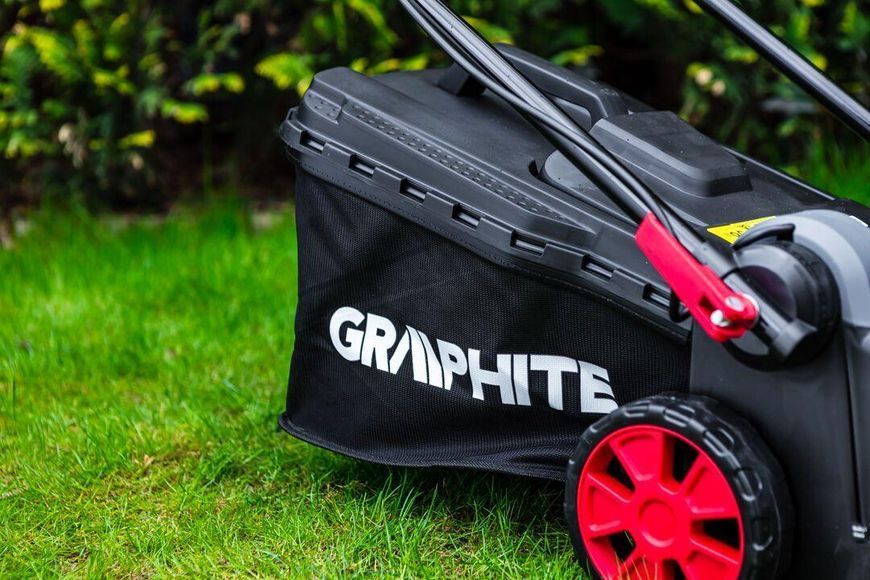 Газонокосилка GRAPHITE 2000Вт 43см 45л 20-70мм 14кг RC_59G475 фото