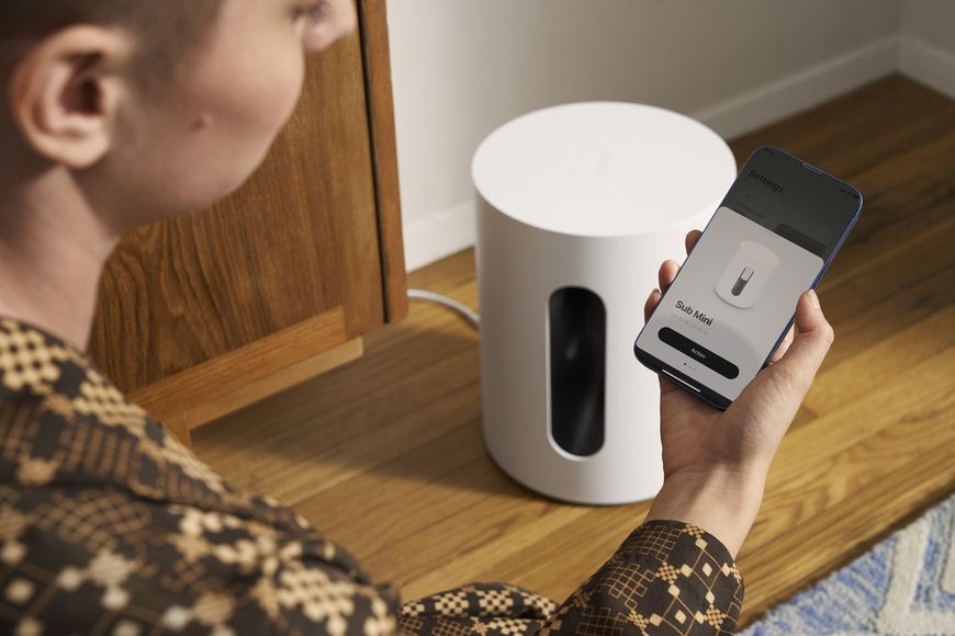 Сабвуфер Sonos Sub Mini White RC_SUBM1EU1 фото