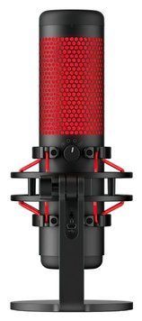 Микрофон гейминговый HyperX QuadCast, Omni/Uni/Bi, USB-A, 3м, RGB, черный RC_4P5P6AA фото