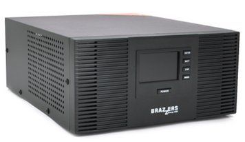 Інвертор BRAZZERS BRSW-LFP-600 (500Вт) під зовнішній АКБ 12V(LiFePo4/GEL/AGM) струм заряду 10/20A U_6806 фото