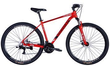 Велосипед ST 29" Discovery TREK DD FR рама-16" чорно-червоний 2025 VT_OPS-SP-29-075 фото