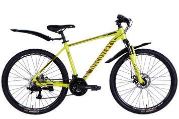 Велосипед AL 26" Discovery BASTION DD CS рама-18" жовтий 2025 VT_OPS-DIS-26-622 фото