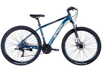 Велосипед Алюминий 29" SPACE MERCURY Хардтейл DD рама-18" синий 2024 VT_OPS-SP-29-016 фото
