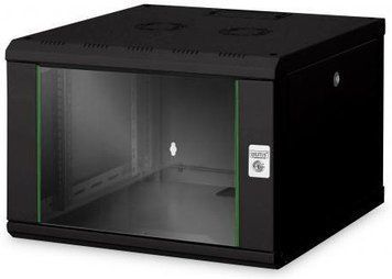 Шафа DIGITUS 19", 7U, 600x600 мм, Wall Mounting Unique, чорна RC_DN-1907U-6/6-SW фото