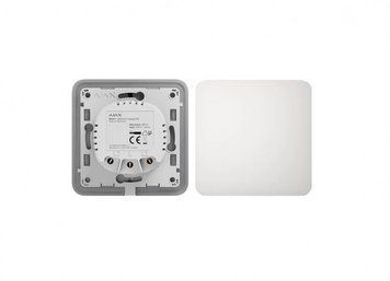 Вимикач одноклавішний Ajax LightSwitch білий RC_ALS1W фото