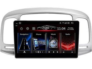 Штатная автомагнитола FORS.auto FS 2 PRO для Hyundai Accent 2009-2012/Verna (2+32Gb, 9") 2008-2011 FA_FS-2389 фото