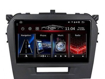 Штатна автомагнітола FORS.auto FS 2 ULTRA для Suzuki Vitara (2+32Gb, 9") 2015-2018 FA_FS-1525 фото