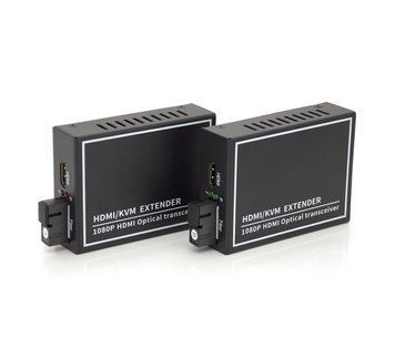 Одноканальний активний подовжувач HDMI сигналу по оптоволоконному кабелю USB. Дальність передачі: до 20 км, 1080P U_14307 фото