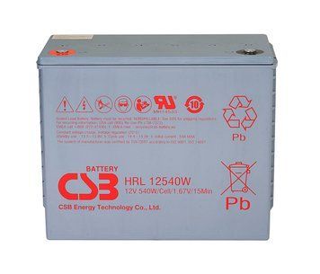 Акумуляторна батарея CSB HRL12540W, 12V 130 Ач U_02176 фото