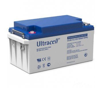 Аккумуляторная батарея Ultracell UL65-12 AGM 12V 65 Ah (348x167x176) White Q1/78 U_28427 фото
