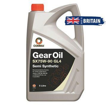 Трансмісійне масло Comma GEAR OIL SX75W-90 GL4 5л LI_SXGL45L фото