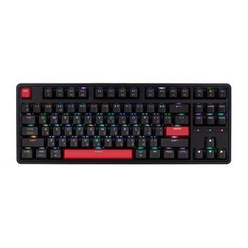 Клавіатура механічна C3 Pro 87Key, K pro Brown, USB-A, QMK, Hot-swap, EN/UKR, RGB, чорний Keychron RC_C3PH3_KEYCHRON фото