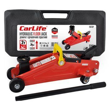Домкрат підкатний Carlife 2т 130-330мм FJ575P LI_FJ575P фото