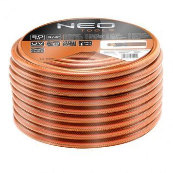 Шланг садовый Neo Tools Economic, 3/4", 50м, 4 слоя, до 20бар, -10&hellip;+50&deg;C RC_15-805 фото