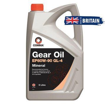 Трансмісійне масло Comma GEAR OIL EP80W-90 GL4 5л LI_GO45L фото