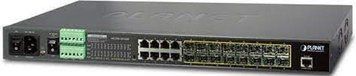 Комутатор Planet 16xSFP + 8xRJ45 Gigabit Switch AC+DC, -10/+60&deg;C, Managed RC_MGSW-24160F фото