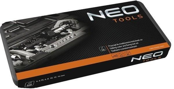 Набор для развальцовки труб Neo Tools, 10 предметов, 4-14мм RC_02-050 фото