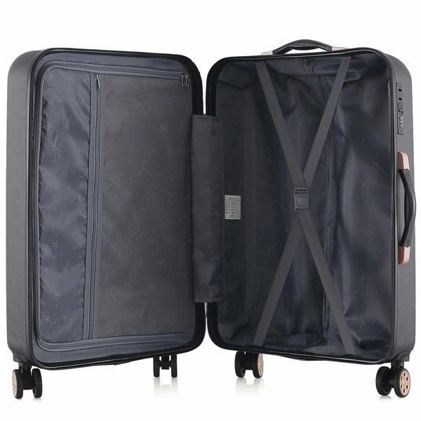 Чемодан Semi Line 24" (M) Black (T5718-2) DS_DAS302928 фото
