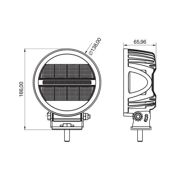 Світлодіодна фара робочого світла Cyclone WL-G9 40W Premium Spot CY_НФ-00001992 фото