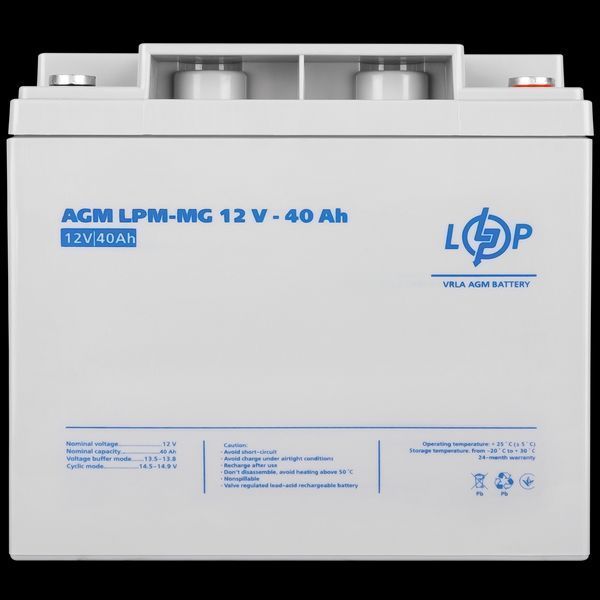 Аккумулятор мультигелевый LPM-MG 12V - 40 Ah LP_3874 фото