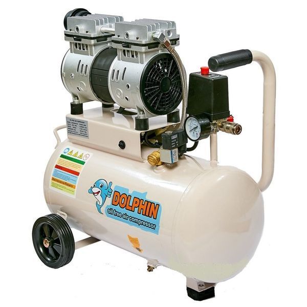 Компресор безмасляний Dolphin DZW750AF024 (на 24 літри) HY_000010134 фото