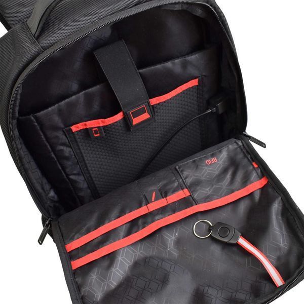Рюкзак міський Semi Line USB 21 Black (P8251-0) DS_DAS302221 фото