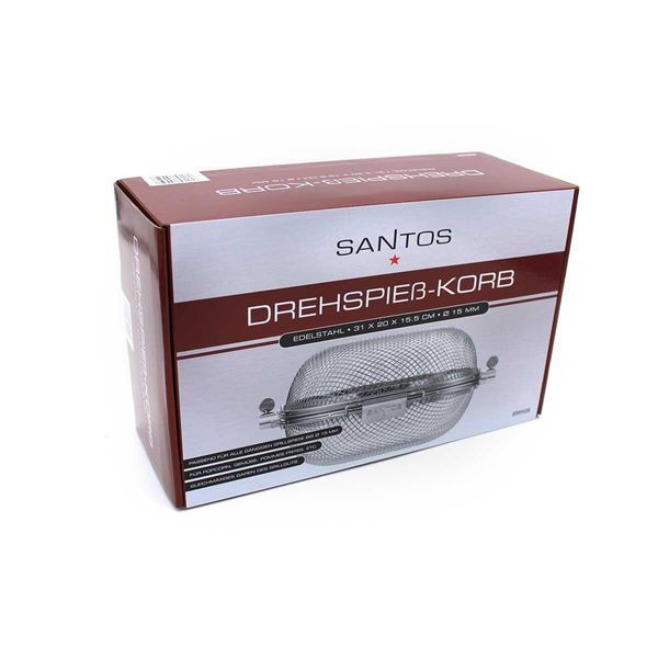 Корзина-сетка для вертела XS SANTOS, для узких грилей, нержавеющая сталь 899508 GR_010971 фото