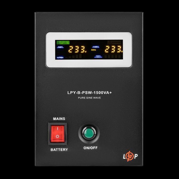Комплект резервного живлення LP (LogicPower) ДБЖ + мультигелева батарея (UPS B1500 + АКБ MG 3300W) LP_19806 фото