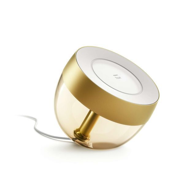 Hue Настольная лампа Iris, 2000K-6500K, Color, Bluetooth, димируемая, золотистая Philips RC_929002376401 фото