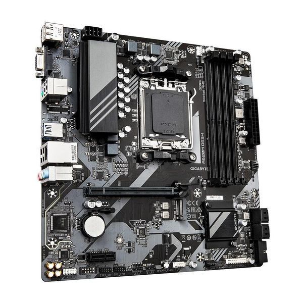 Материнская плата GIGABYTE A620M DS3H sAM5 A620 4xDDR5 M.2 HDMI DP mATX RC_A620M_DS3H фото
