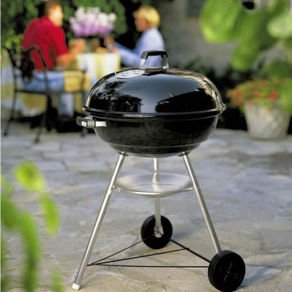 Вугільний гриль Compact Kettle 57см чорний Weber 1321004 GR_004883 фото