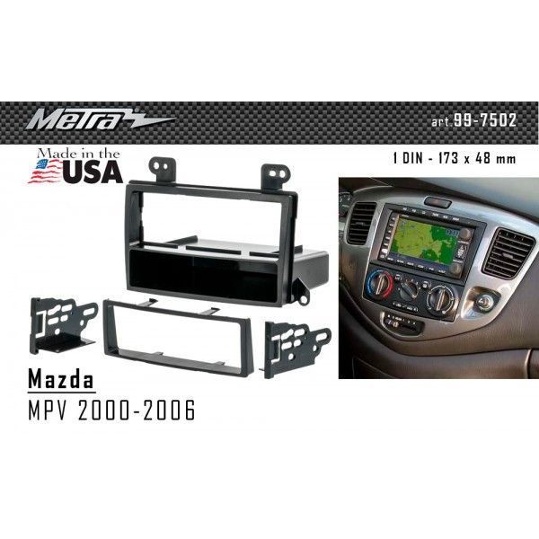 Перехідна рамка Metra 99-7502 для Mazda MPV 2000-2006 AV_99-7502 фото