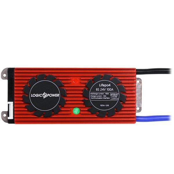 Smart BMS плата LP LiFePO4 24V 8S Dis 100A Ch 50A UART+RS485+CAN LP_16350 фото