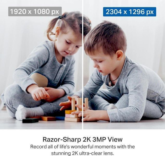 IP-камера TP-LINK Tapo C211 3MP N300 microSD motion detection черная RC_TAPO-C211 фото